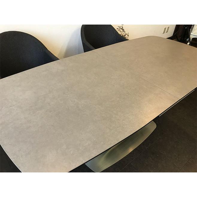 【新品】セラミック ダイニング テーブルセット 6人掛け セラミックテーブル 幅180cm 幅220cm 伸長式 イタリアントップ ※開梱設置・送料無料※ ブレスト/ベータの画像