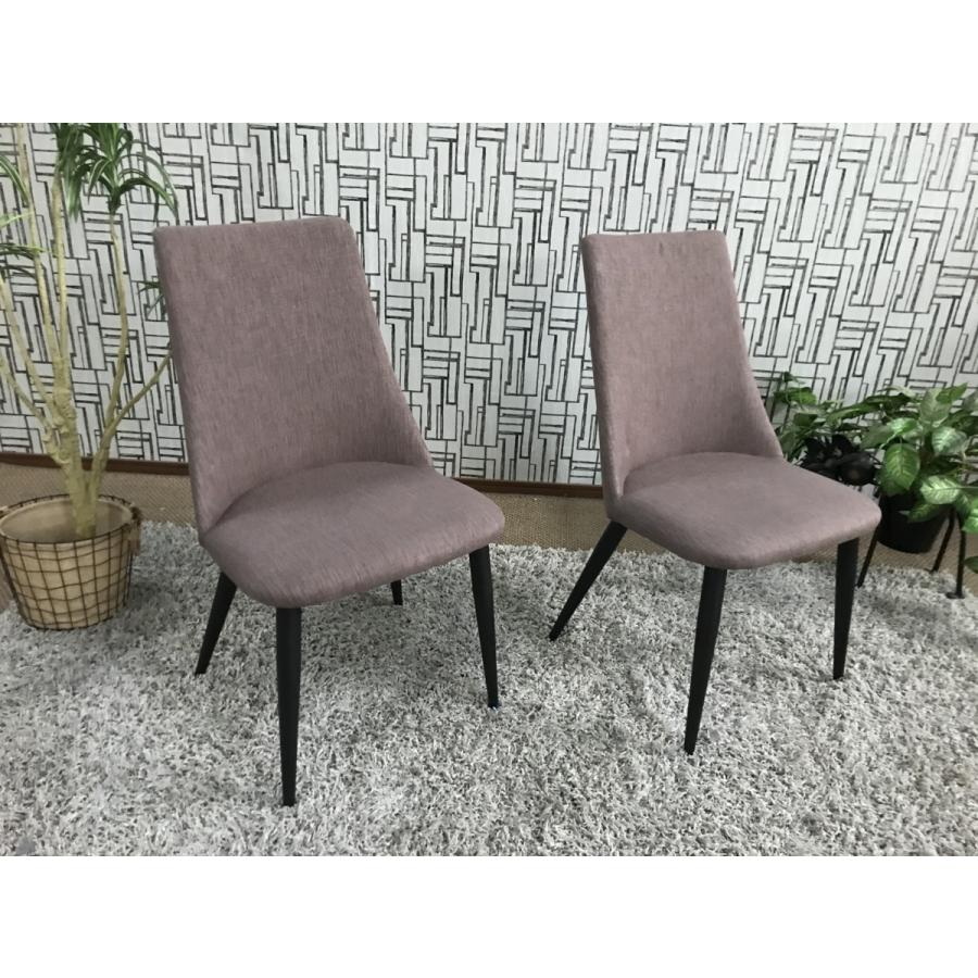2脚セット【新品】ダイニングチェア　サブチェア アウトレット アウトレット ダイニングチェア 2脚セット ラビア ブラウン リビング