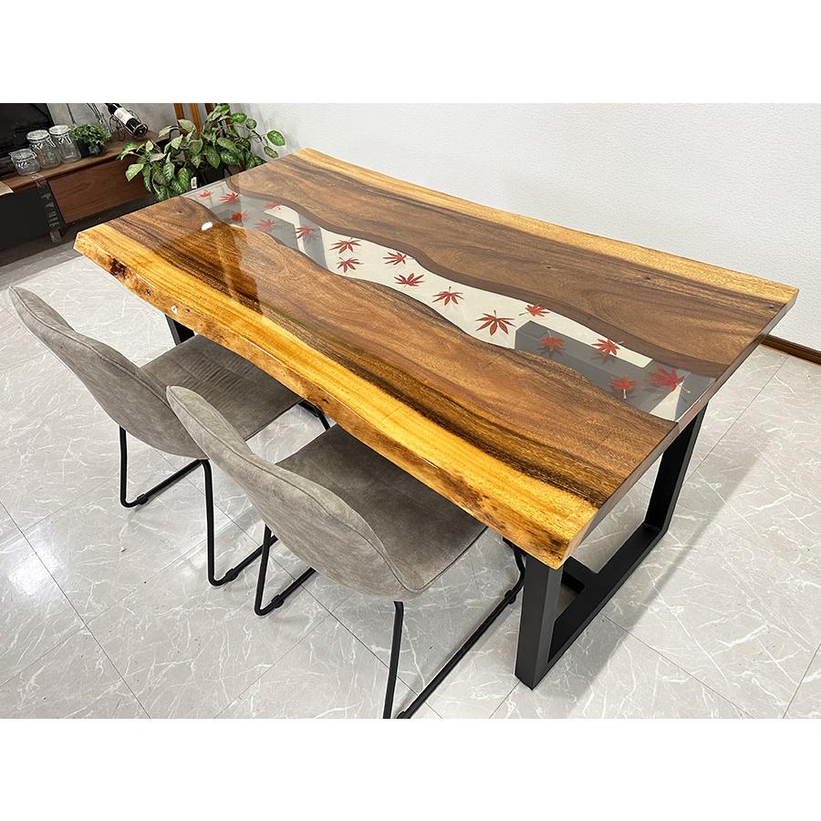 レジンテーブル ダイニングテーブル 50419 幅160cm 座卓可能 レジンテーブル ダイニングテーブル 50419 幅160cm 座卓可能