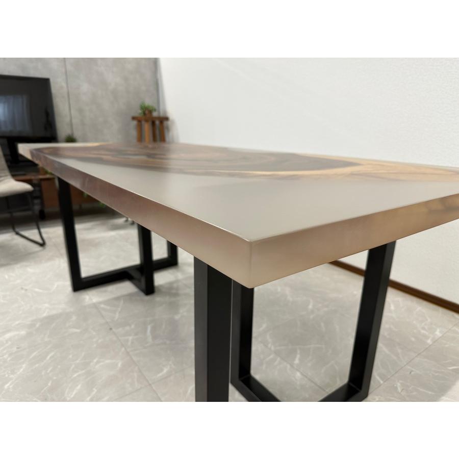 レジンテーブル ダイニングテーブル 幅180cm 50202-A 座卓可 レジンテーブル ダイニングテーブル 幅180cm 50202-A 座卓可