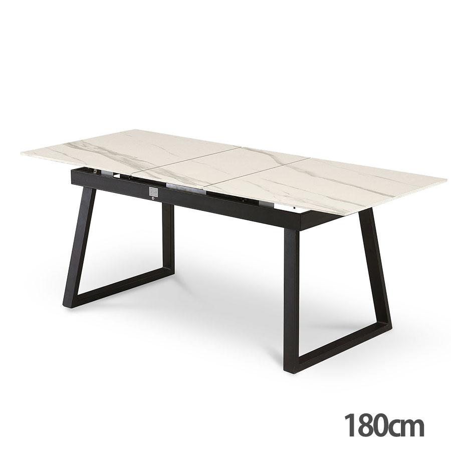 セラミック ダイニングテーブル 幅140-180cm 伸長式 伸縮 セラミック ダイニングテーブル 幅140-180cm 伸長式 伸縮