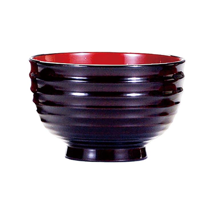 漆器 　黒と赤の目はじき塗り椀 漆器 黒と赤の目はじき塗り椀 【公式通販】