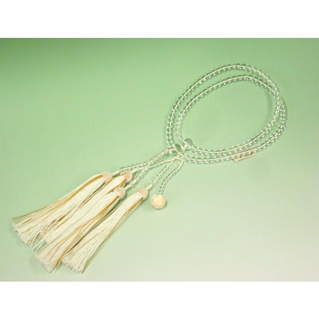 夏期間限定☆メーカー価格より68%OFF!☆ 日蓮宗 本式数珠 本水晶 共玉