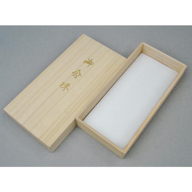 数珠用 桐箱 6寸 数珠箱 念珠箱 かぶせ式 保管用 贈答用 進物 