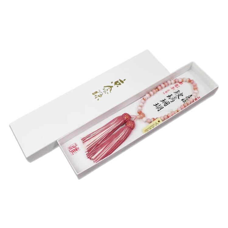 数珠 女性用 ハリピンクサンゴ 共玉 7mm玉 都襲房 サンゴ×ピンク 数珠 女性用 ハリピンクサンゴ 共玉 7mm玉 都襲房 サンゴ×ピンク