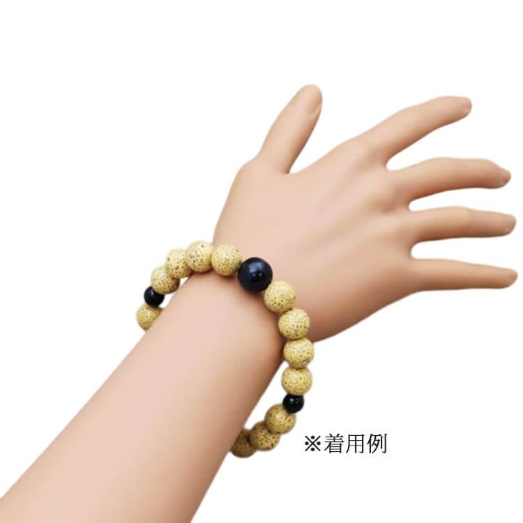 数珠ブレスレット 星月菩提樹 天然石 仕立 全5種 10mm玉 プラスチック