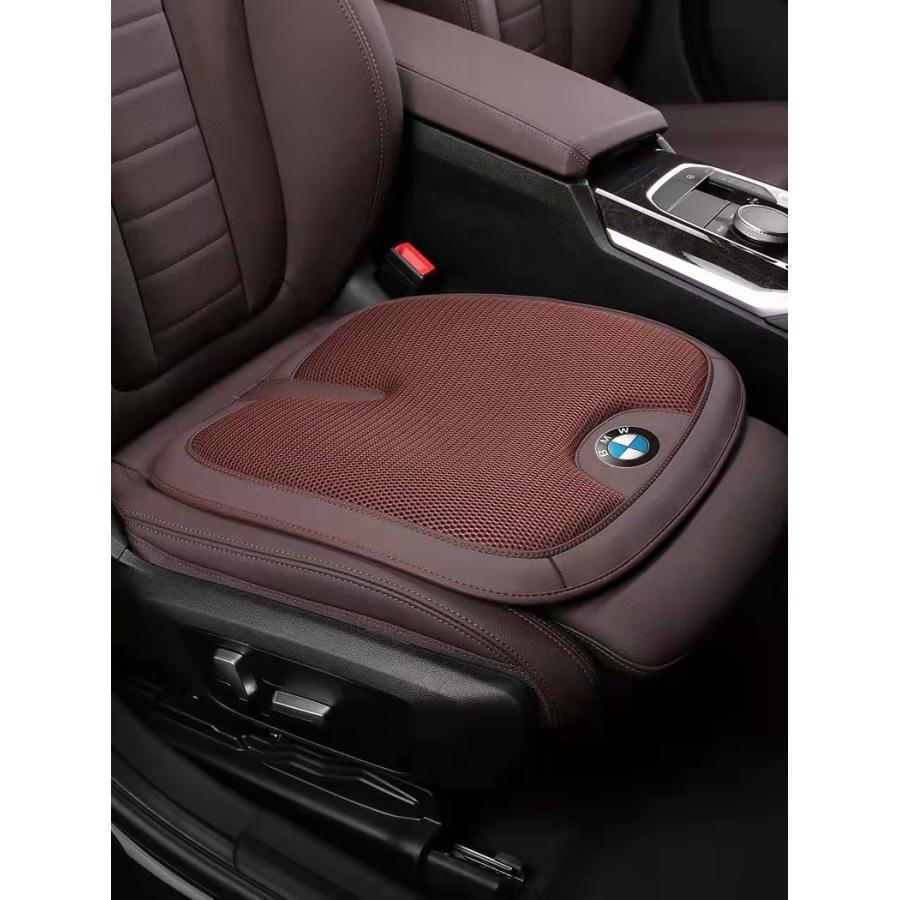 公式専門店 BMW 通気性3D蜂の巣形状メッシュ生地 シートクッション 座面クッション BMW 座布団 X1 X2 X3 X4 X5 X6 X7 シリーズ 3 5 7 2個