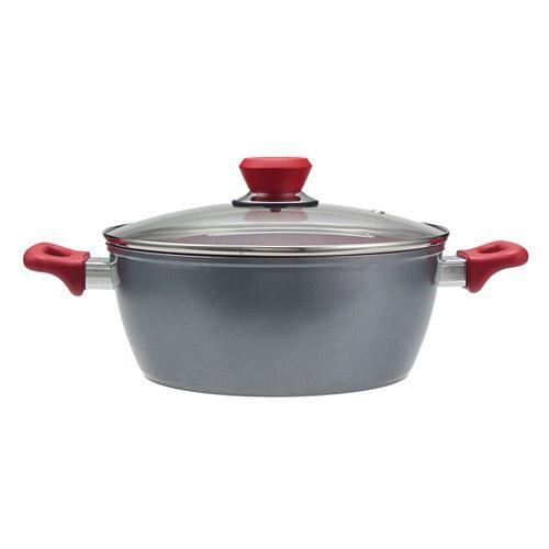 FlavorStone(フレーバーストーン)キャセロール24cmガラス蓋付