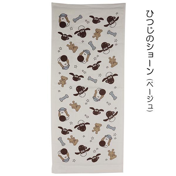 キャラクター 表ガーゼ 薄手 フェイスタオル タオル 綿100％ 約34×80cm
