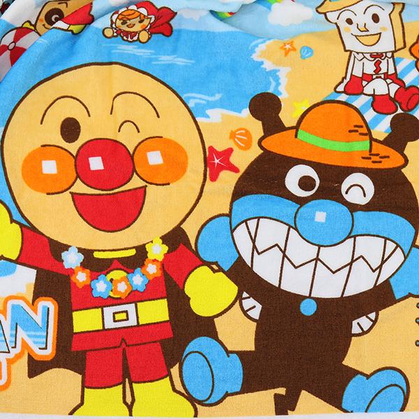 アンパンマン バイキンマン 海水浴 50cm丈 小寸 小判 キッズ 子供 ラップタオル 巻きタオル タオル 入園 入学 通園 通学 送料無料 711 子供実用衣料専門店 なかよし 通販 Yahoo ショッピング