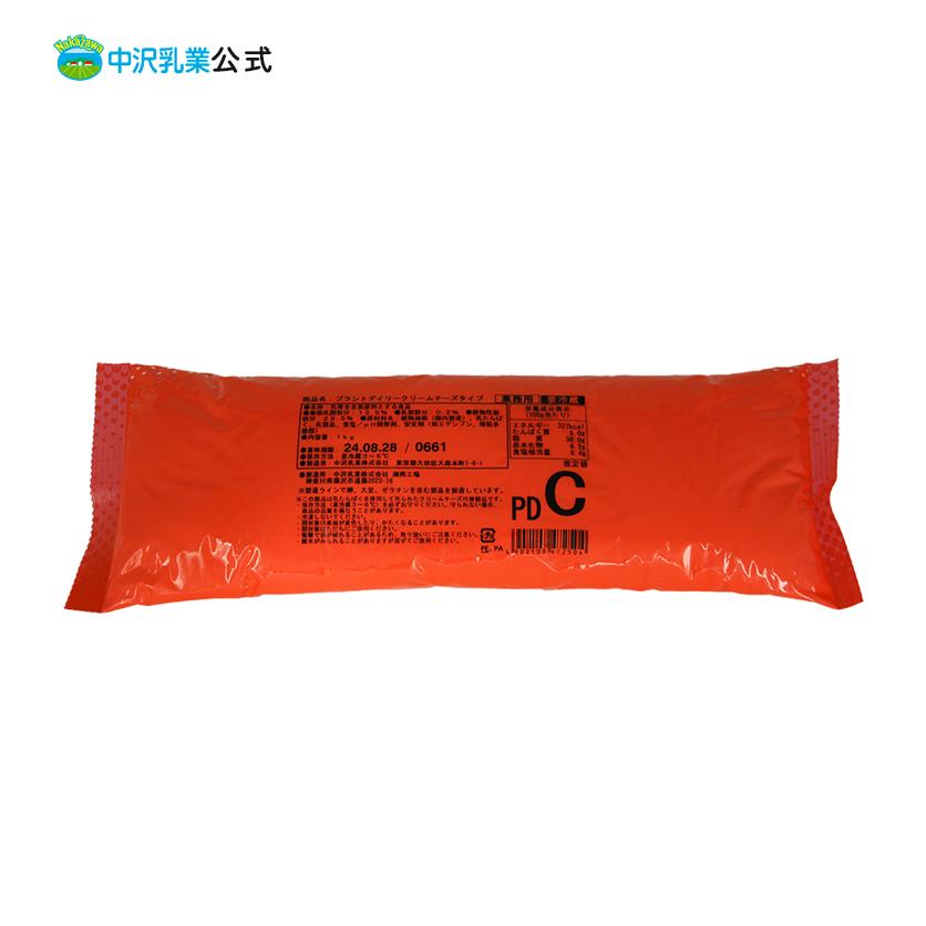 中沢乳業 公式ストア 業務用　チーズ　プラントデイリークリームチーズタイプ(1kg)　（Yahoo!・中沢乳業 e-shop Yahoo!店）