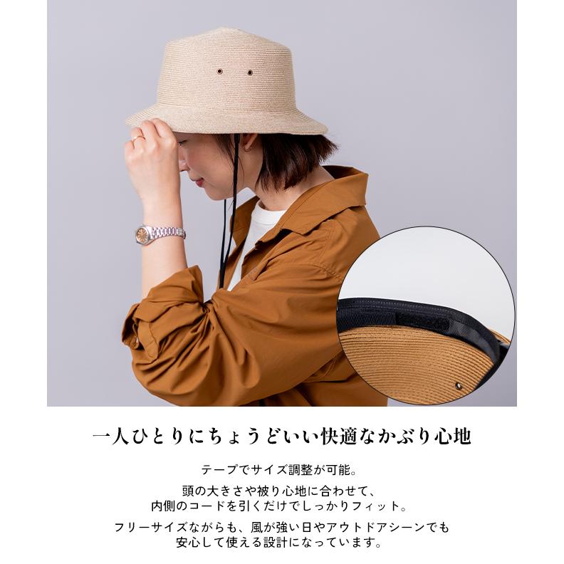 即日発送　新品タグ付 andmary brim hat ブリムハット Nakota（ナコタ） Short Brim Boater Hat ショートブリム カンカン帽