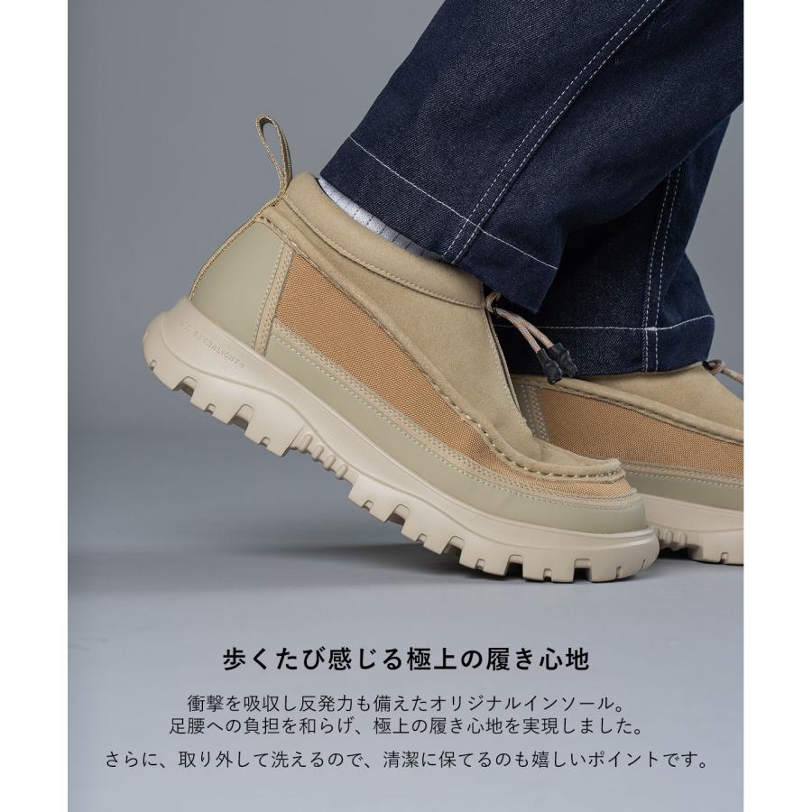 SHAKA シャカ ZIP MOCCASIN BOOTIE EX モカシンシューズ ジップ