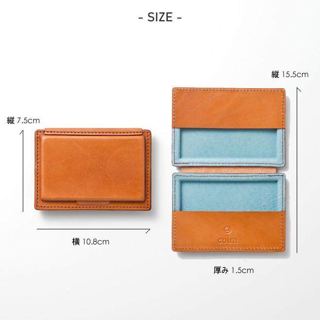 colm コルム レザーカードケース 名刺入れ 本革 日本製 メンズ