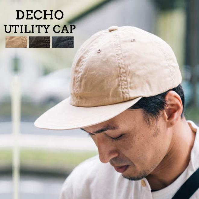 DECHO デコ― UTILITY 6PANEL CAP ユーティリティ 6パネル キャップ