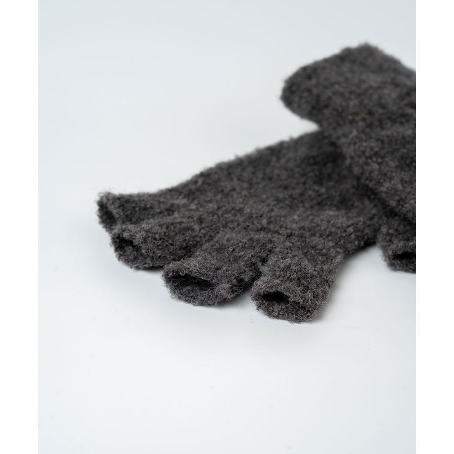 decka デカ Fingerless Gloves Alpaca フィンガーレスグローブ