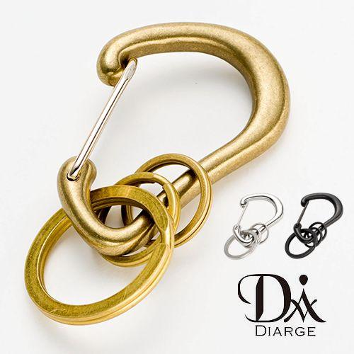 DIARGE / ディアージ BRASS KARABINER KEYRING カラビナ キーリング