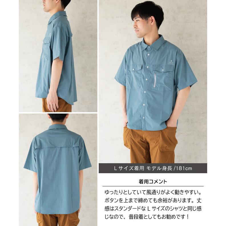 nakota ナコタ Activity Light S/S Shirt 半袖 ショートスリーブシャツ 撥水 速乾 メンズ レディース アウトドア 登山 プレゼント  30代 40代 50代 60代｜nakota｜13