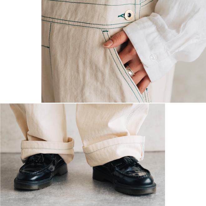 UNIVERSAL OVERALL（ユニバーサルオーバーオール） COTTON HERRINGBON