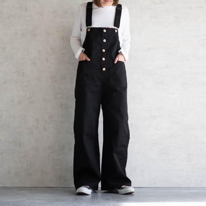 新品タグ付✨UNIVERSAL OVERALL ツイルサロペット F UNIVERSAL OVERALL（ユニバーサルオーバーオール） UNIVERSAL OVERALL