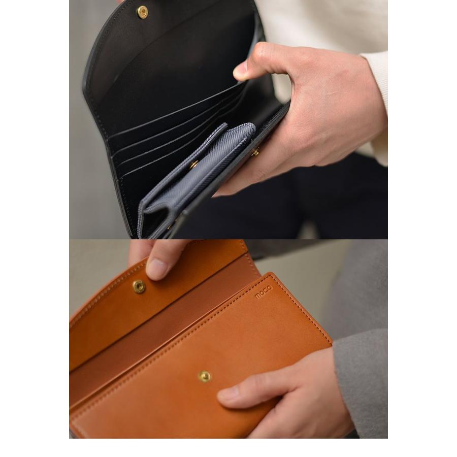 moca（モカ） DUAL LONG LETHER WALLET デュアルレザーウォレット 長