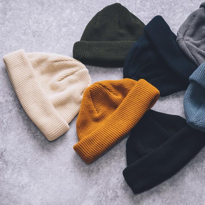 Good Fit Short Cotton Beanie コットンショートワッチ ニット帽
