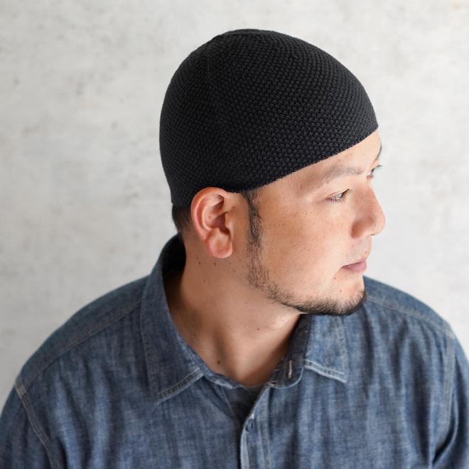 nakota ナコタ プレミアムコットン シームレス イスラム帽 帽子 ニット