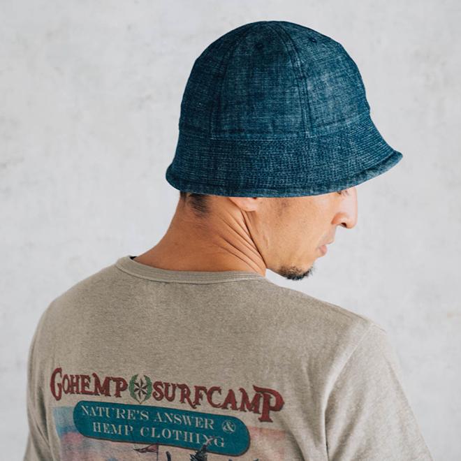 HIGHER（ハイヤー） CHAMBRAY SAILOR HAT シャンブレー セーラーハット