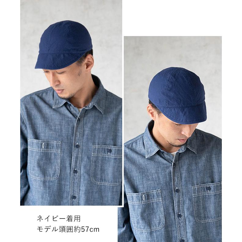 HIGHER（ハイヤー） NEP BACK CHINO BEAK CAP チノビークキャップ 帽子