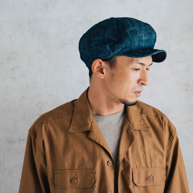 HIGHER（ハイヤー） HIGHER / ハイヤー / CHAMBRAY CASQUETTE