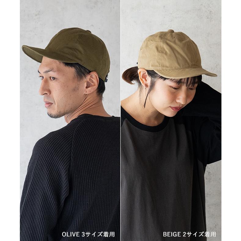 HIGHER ハイヤー MILITARY CANVAS CAP キャンバス キャップ 帽子 シンプル 無地 メンズ レディース カジュアル 日本製 綿 コットン 軽い アウトドア｜nakota｜06