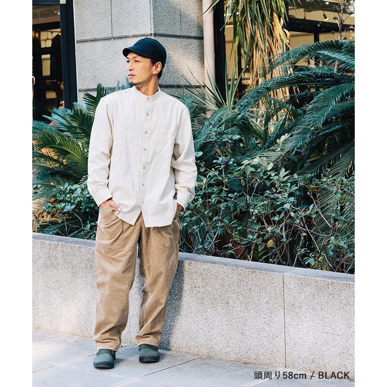 極美品タグ有り　HYKE ギャザーシャツ marka 8匁シルク羽二重 シルクワークシャツ ダークネイビー