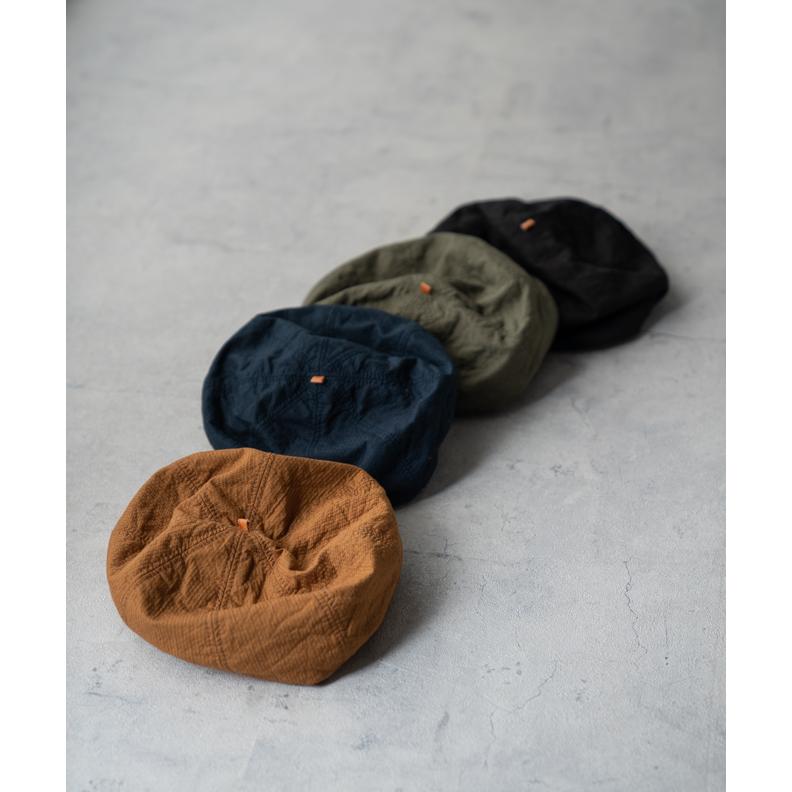 HIGHER（ハイヤー） STITCH CLOTH BERET ステッチクロスベレー タイト