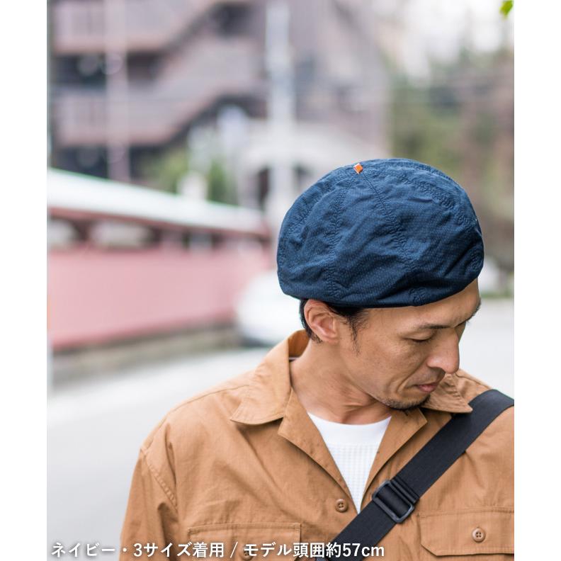 HIGHER（ハイヤー） STITCH CLOTH BERET ステッチクロスベレー タイト