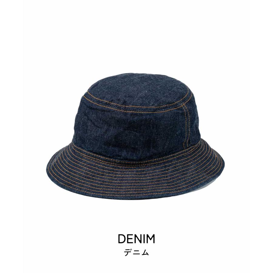 HIGHER（ハイヤー） ハイアー 10oz SELVEDGE DENIM BUCKET HAT メンズ