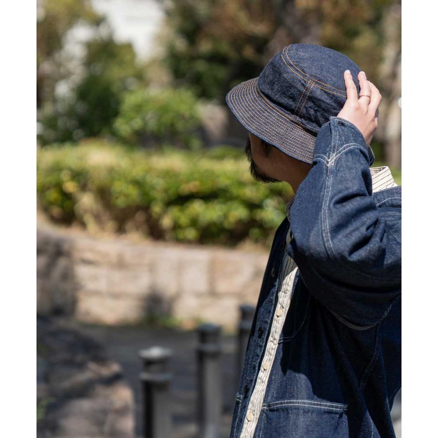 HIGHER（ハイヤー） ハイアー 10oz SELVEDGE DENIM BUCKET HAT メンズ