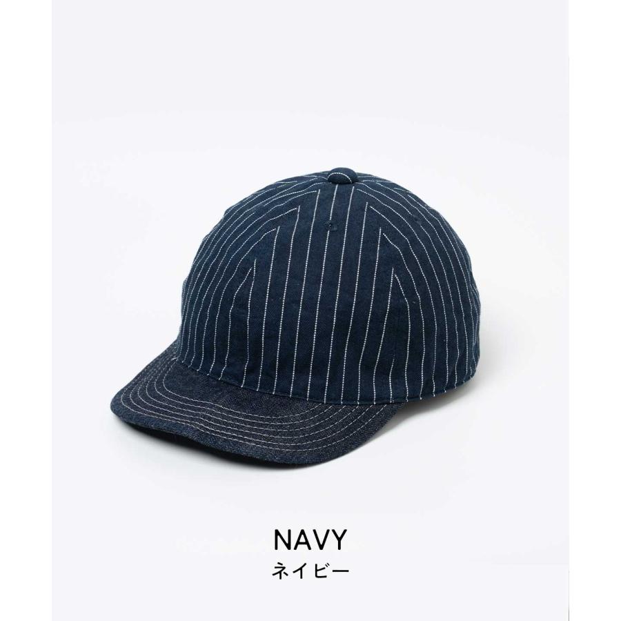 HIGHER（ハイヤー） ハイアー 9oz ヒッコリー×デニムブリム CAP 日本製