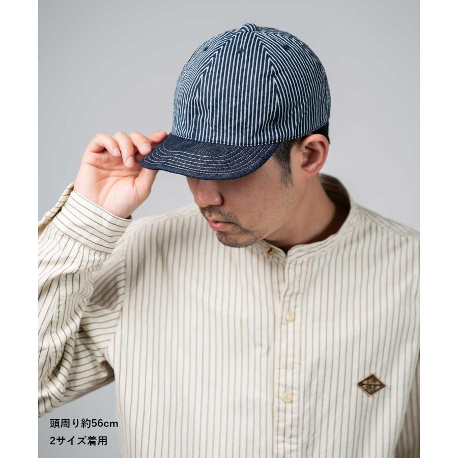 HIGHER（ハイヤー） HIGHER / ハイヤー / 9oz ヒッコリー×デニムブリム