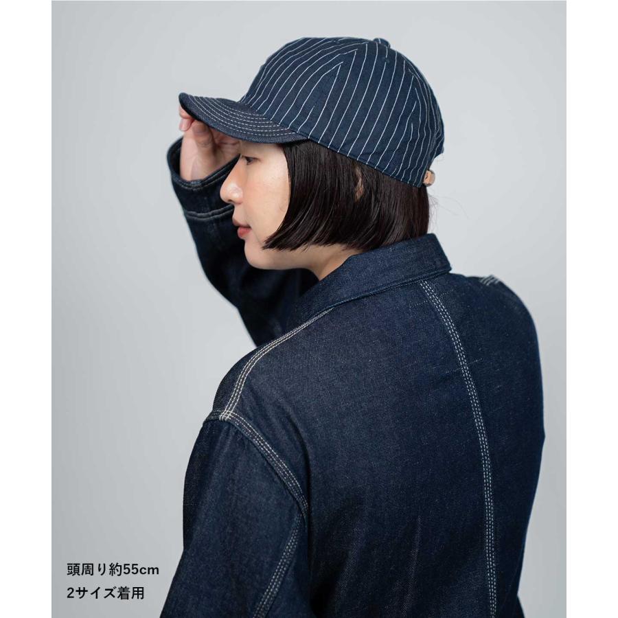 HIGHER（ハイヤー） ハイアー 9oz ヒッコリー×デニムブリム CAP 日本製