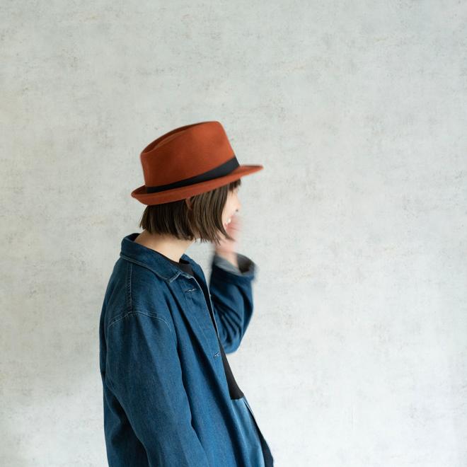 RUBEN ルーベン ポケッタブルフェルトハット 折りたためるハット 中折れハット 帽子 ウール メンズ レディース ユニセックス コンパクト 形状記憶 旅行 |  | 14