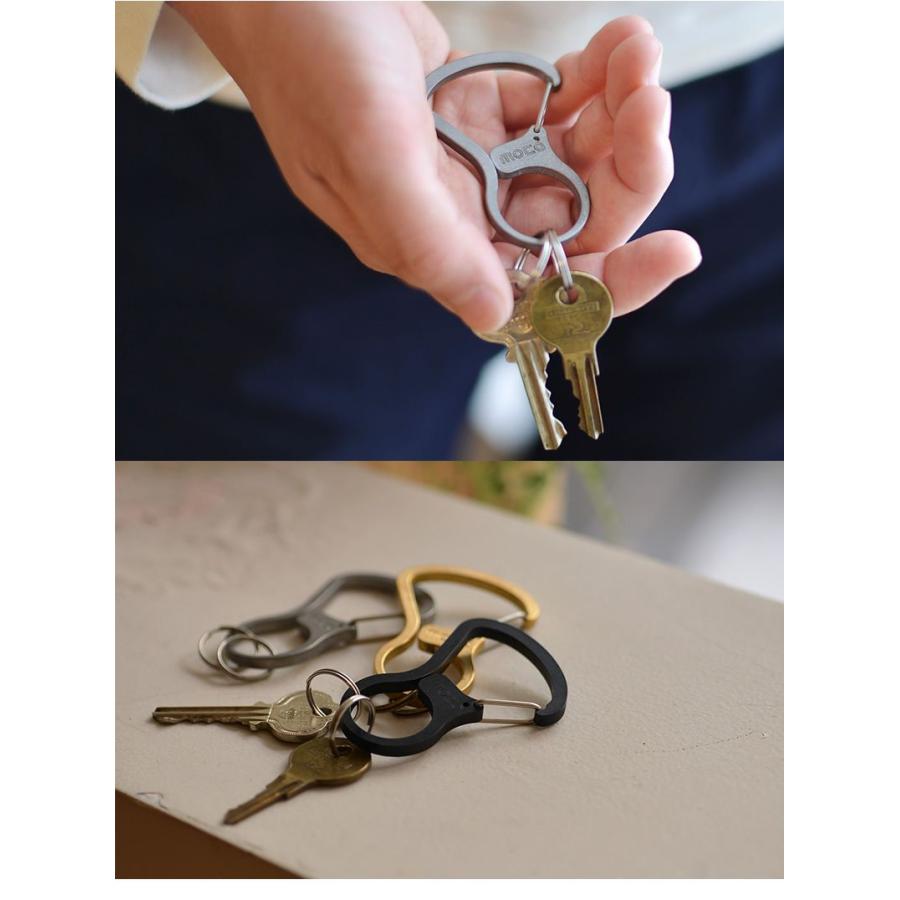 爆買】moca（モカ） KARABINER カラビナ キーホルダーシンプルだけど
