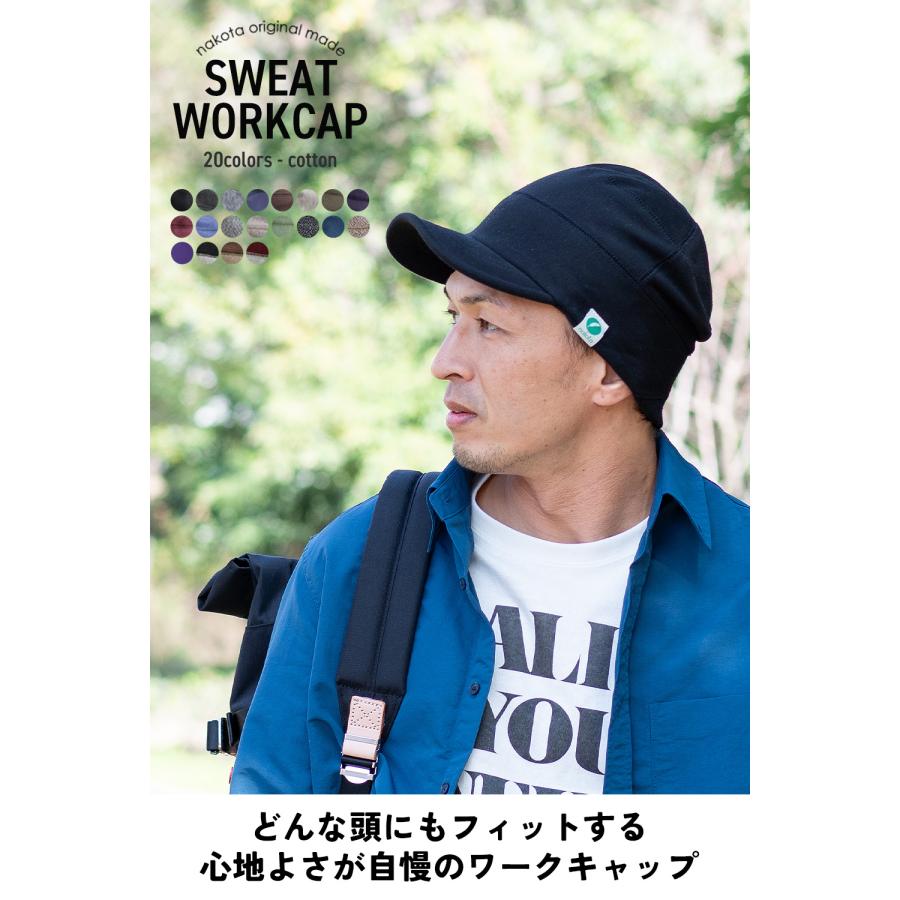 Nakota（ナコタ） スウェット ワークキャップ キャップ 帽子 メンズ