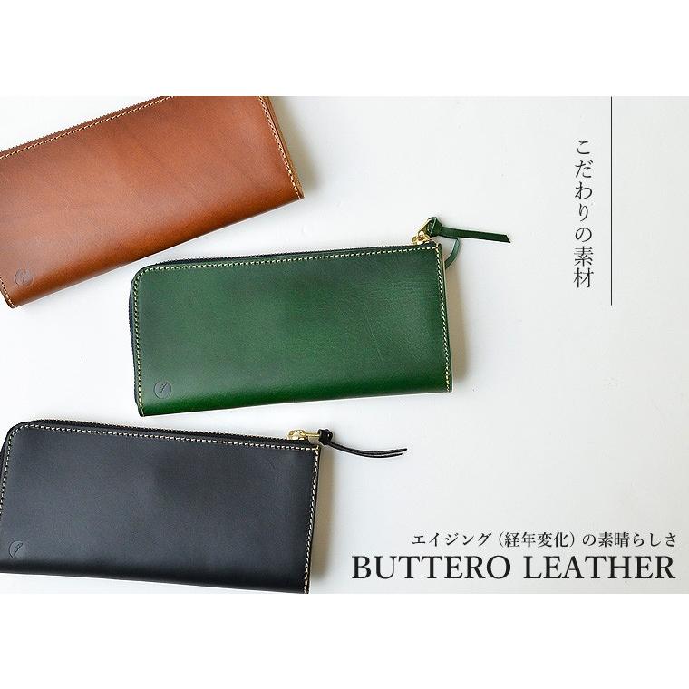 Nakota（ナコタ） ブッテーロレザー L字ジップ長財布 財布 メンズ