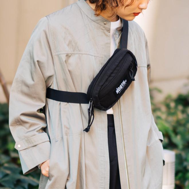 ヒップボディバック　　ショルダー無し North St. ノースストリート PIONEER 8 HIPPACK ボディバッグ