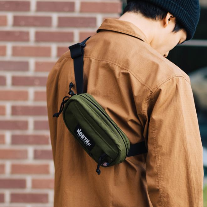 North St. ノースストリート PIONEER 8 HIPPACK ボディバッグ 
