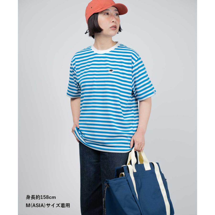 MAMMUT マムート Stripe T-Shirt AF ストライプ ボーダー Tシャツ 半袖