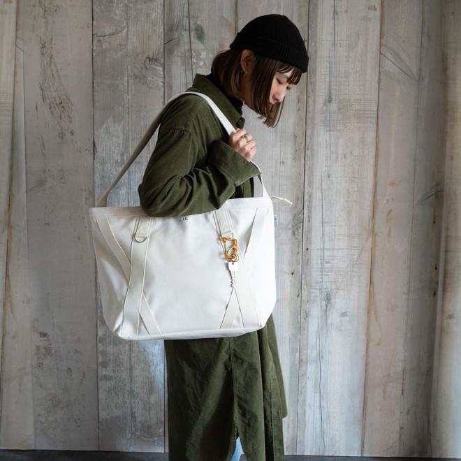 CIE シー DUCK CANVAS TOTE ダックキャンバストートバッグ ショルダー 