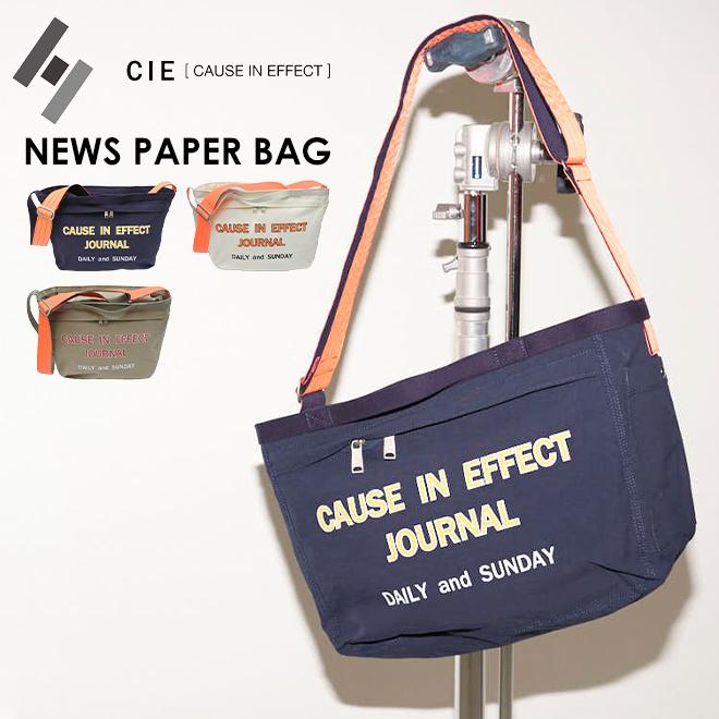 CIE シー NEWS PAPER BAG ニュース ペーパー バッグ メンズ レディース 