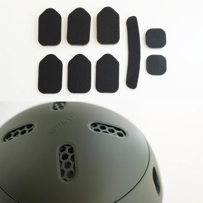 ヘルメット kumoa クモア プロテクションキャップ ナイロンバイザー