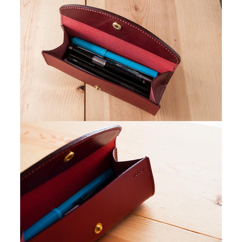 値下げ】moca モカ Leather Pen case レザー ペンケース 本革 ギフト 